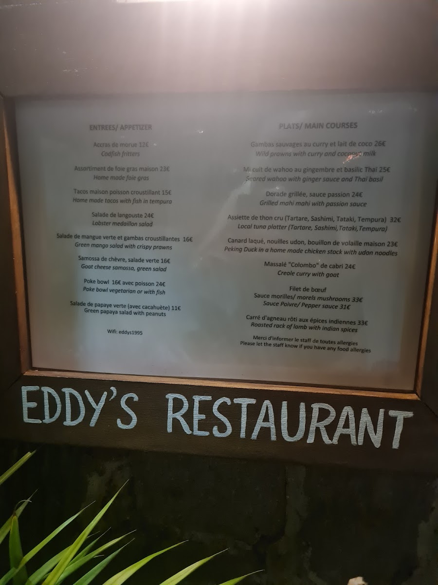 Menu Eddy's Ghetto-7