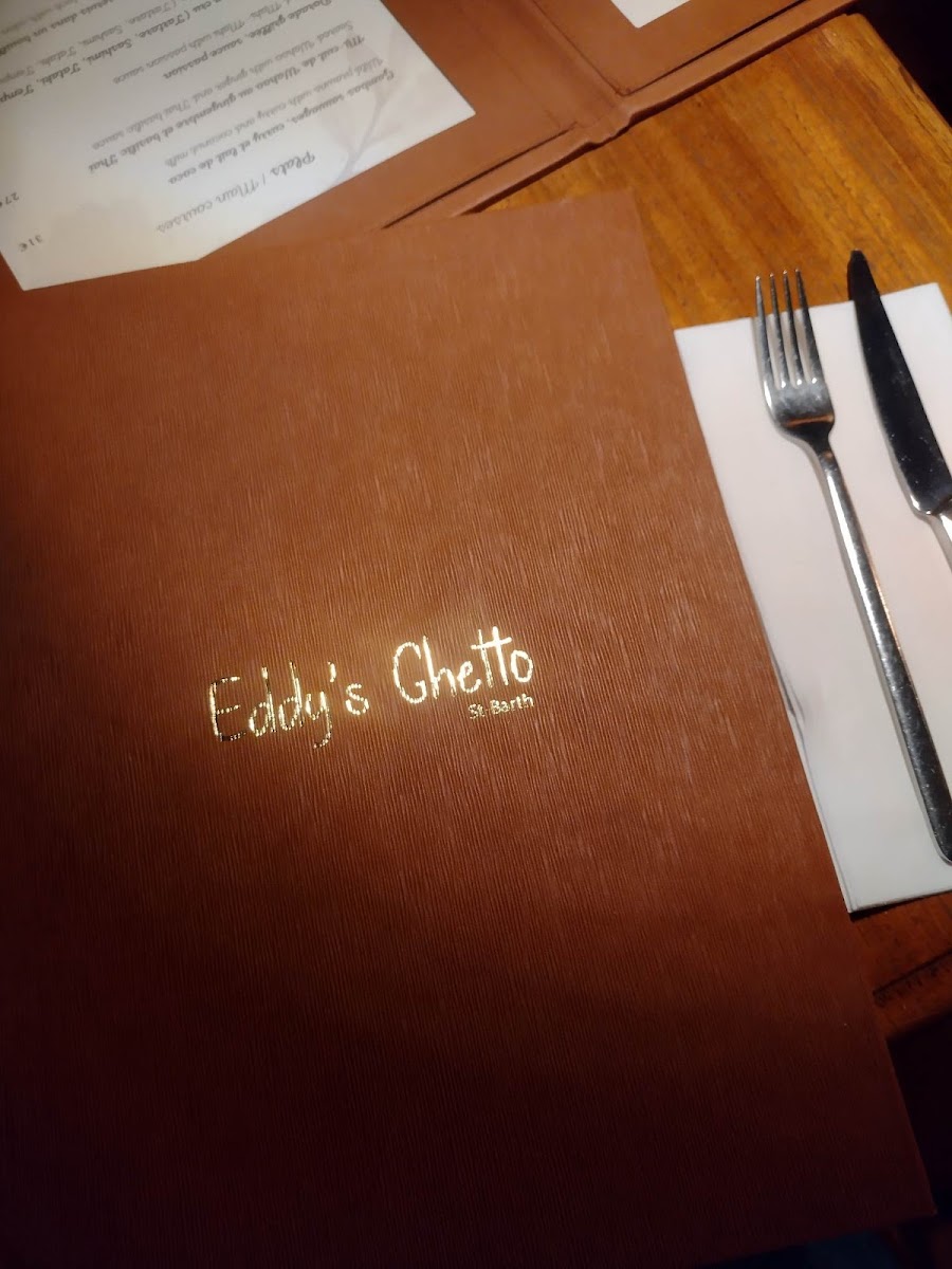 Menu Eddy's Ghetto-8